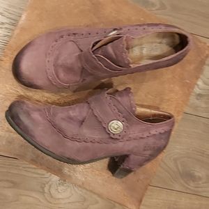 Dkode slip-on leather heels